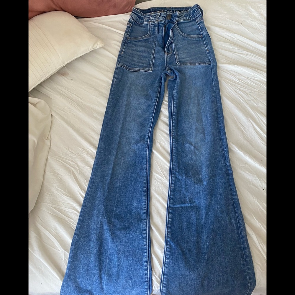 American Eagle High waisted flare jeans